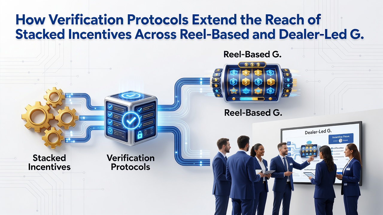 Layered incentives flowing between mobile slot reels and live dealer tables after verification approval