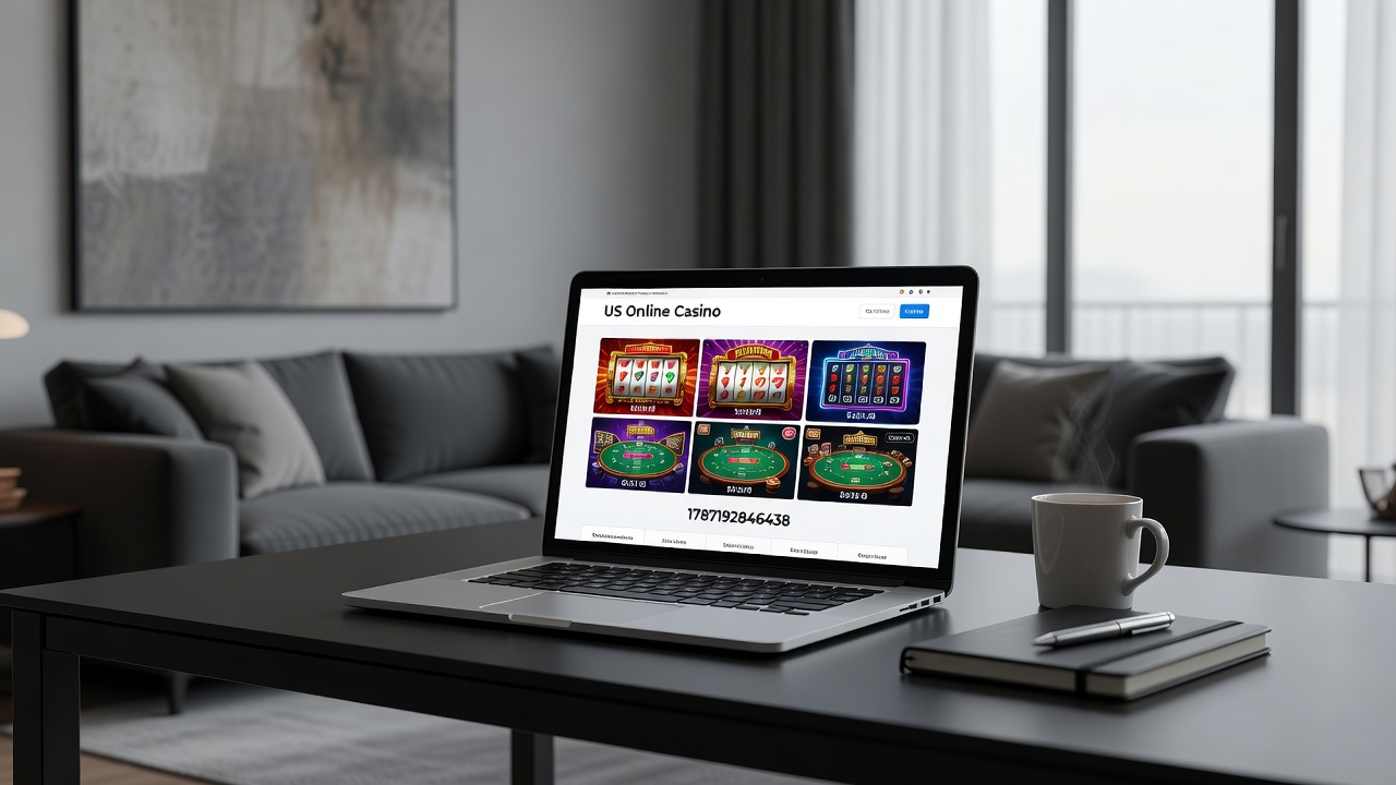 Mobile screen displaying US online casino payment options and game lobby